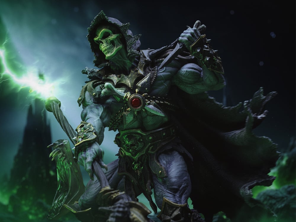 Masters of the Universe Skeletor Unleashed 1/10 Deluxe Art Scale Limited Edition Statue Gallery Image 1