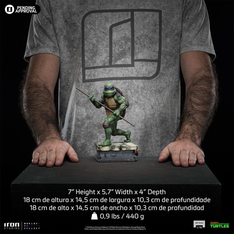 Teenage Mutant Ninja Turtles (1990) Donatello 1/10 Art Scale Limited Edition Statue Gallery Image 15
