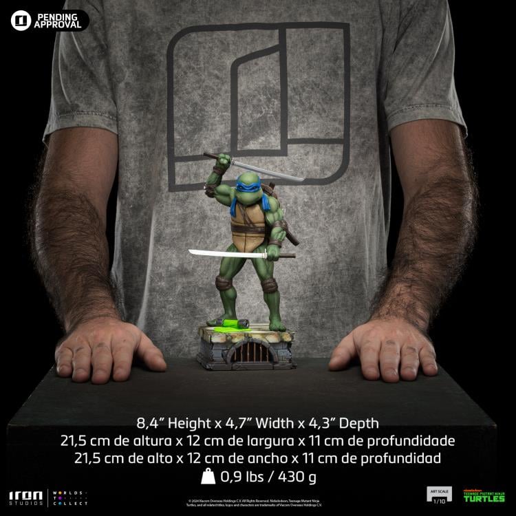 Teenage Mutant Ninja Turtles (1990) Leonardo 1/10 Art Scale Limited Edition Statue Gallery Image 15