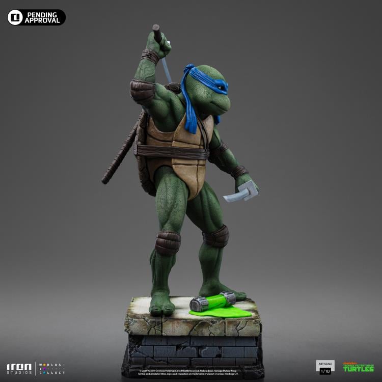 Teenage Mutant Ninja Turtles (1990) Leonardo 1/10 Art Scale Limited Edition Statue Gallery Image 5
