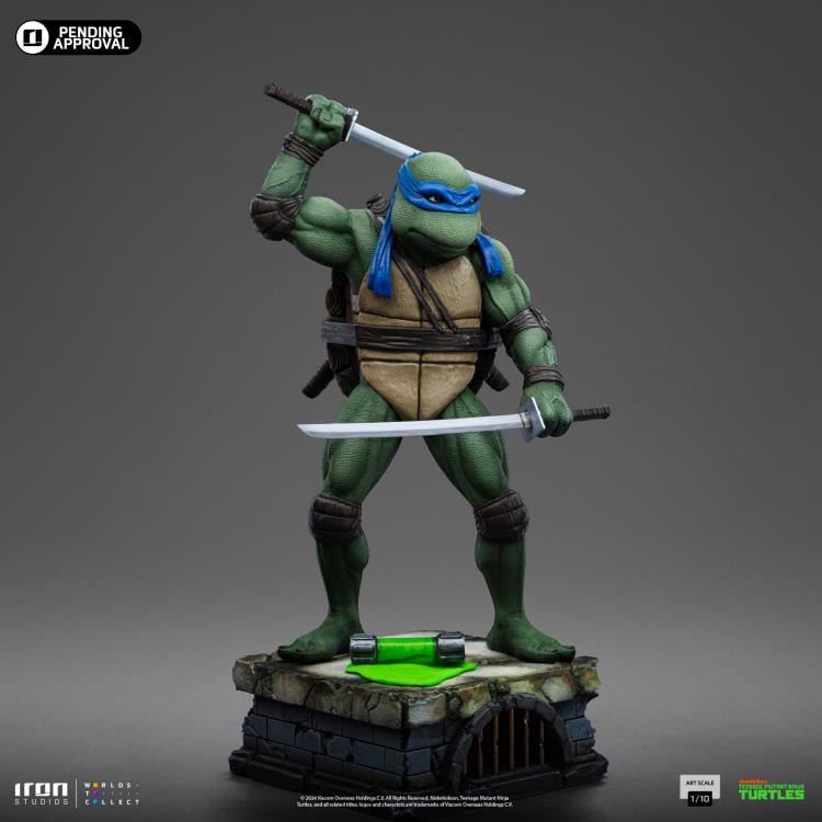 Teenage Mutant Ninja Turtles (1990) Leonardo 1/10 Art Scale Limited Edition Statue Gallery Image 4