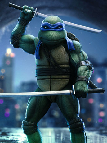 Teenage Mutant Ninja Turtles (1990) Leonardo 1/10 Art Scale Limited Edition Statue Gallery Image 2
