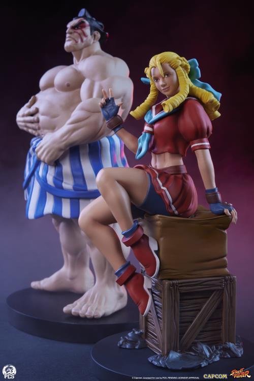 Street Fighter Street Jam Karin & E. Honda 1/10 Scale Statue Set