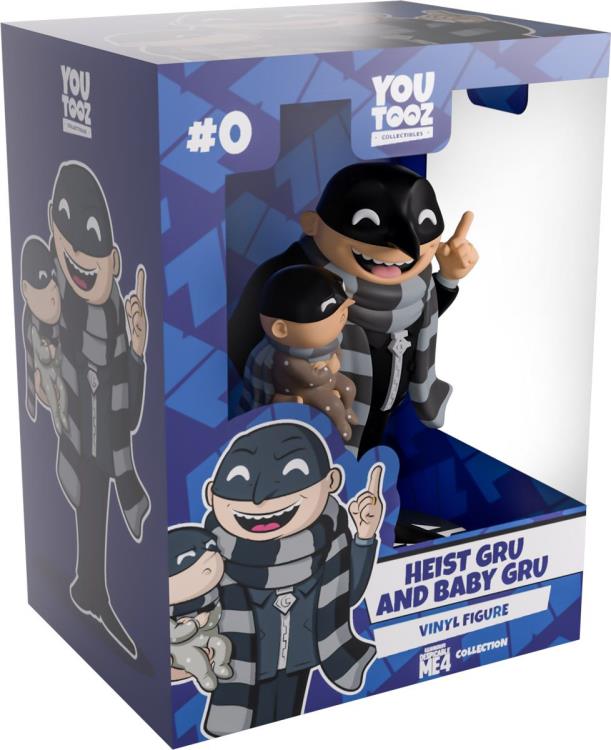Despicable Me 4 Heist Gru and Baby Gru Vinyl Figure Gallery Image 6