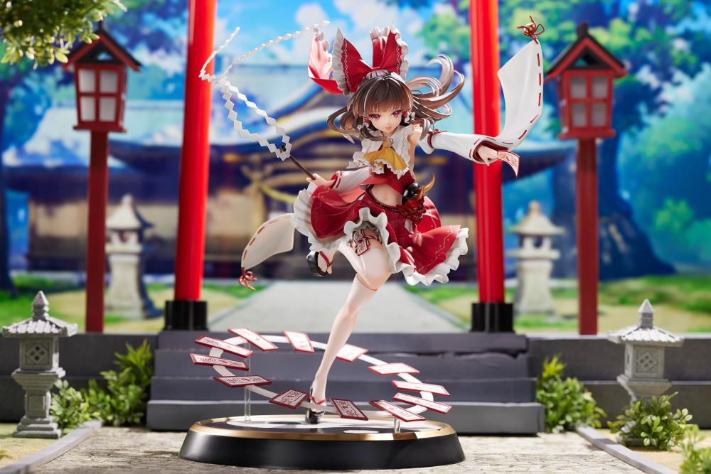 Touhou Project Eternal Shrine Maiden Reimu Hakurei Deluxe 1/6 Scale Figure Gallery Image 4