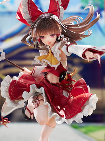 Touhou Project Eternal Shrine Maiden Reimu Hakurei Deluxe 1/6 Scale Figure Gallery Image 2