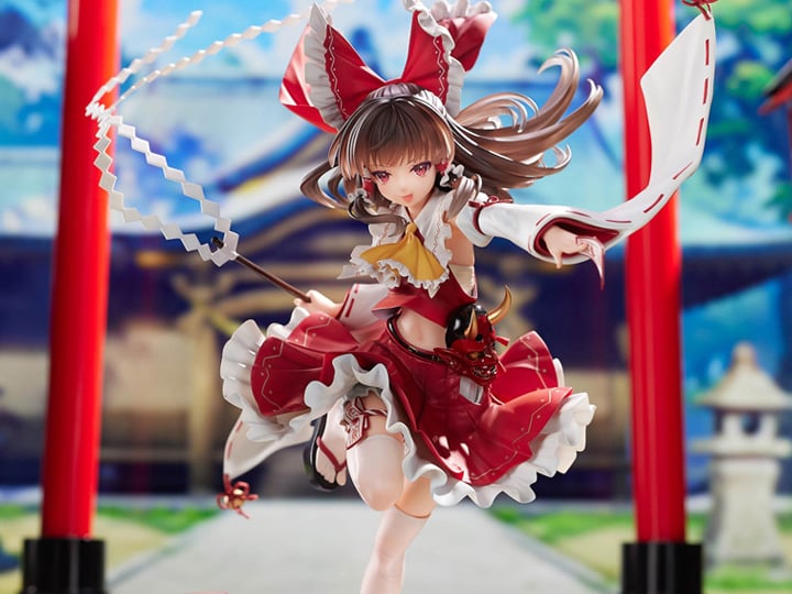 Touhou Project Eternal Shrine Maiden Reimu Hakurei Deluxe 1/6 Scale Figure Gallery Image 1