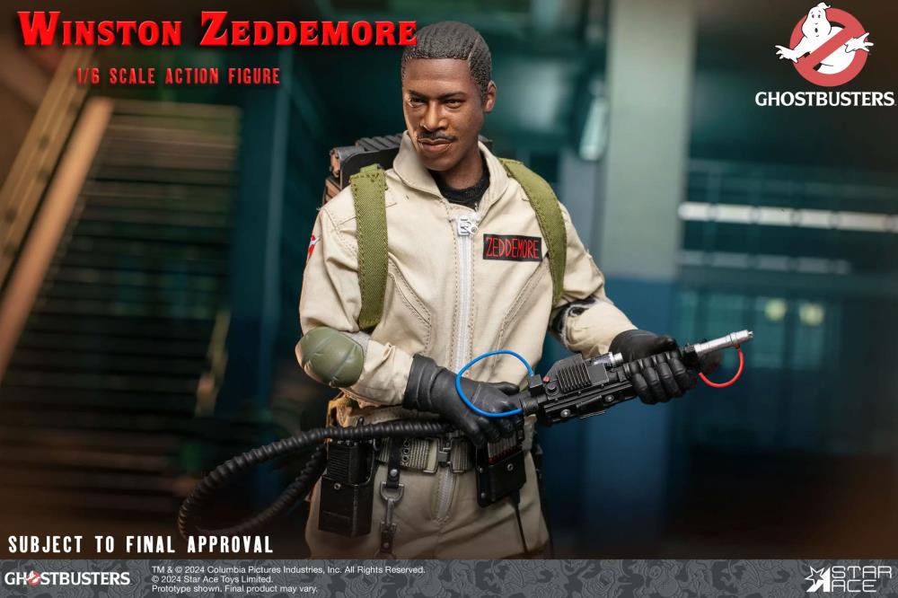 Ghostbusters (1984) Winston Zeddemore 1/6 Scale Figure Gallery Image 6
