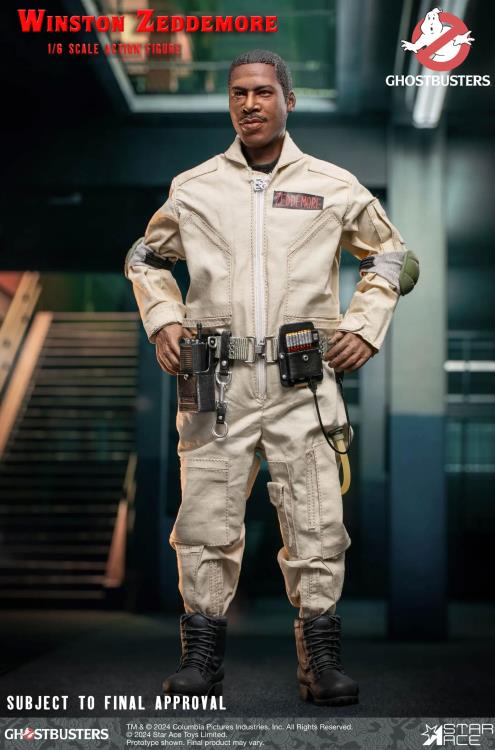 Ghostbusters (1984) Winston Zeddemore 1/6 Scale Figure Gallery Image 3