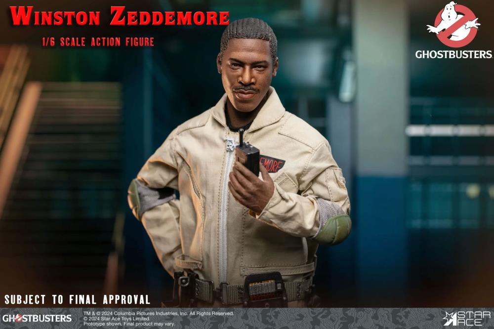 Ghostbusters (1984) Winston Zeddemore 1/6 Scale Figure Gallery Image 5