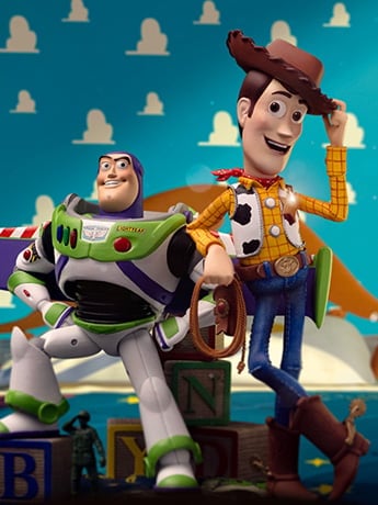 Toy Story Buzz & Woody 1/10 Deluxe Art Scale Limited Edition Statue Gallery Image 2