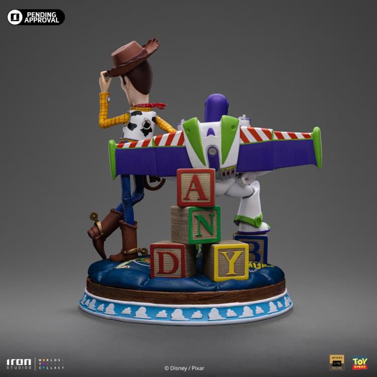 Toy Story Buzz & Woody 1/10 Deluxe Art Scale Limited Edition Statue Gallery Image 5