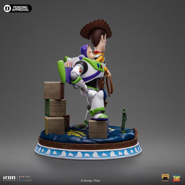 Toy Story Buzz & Woody 1/10 Deluxe Art Scale Limited Edition Statue Gallery Image 6