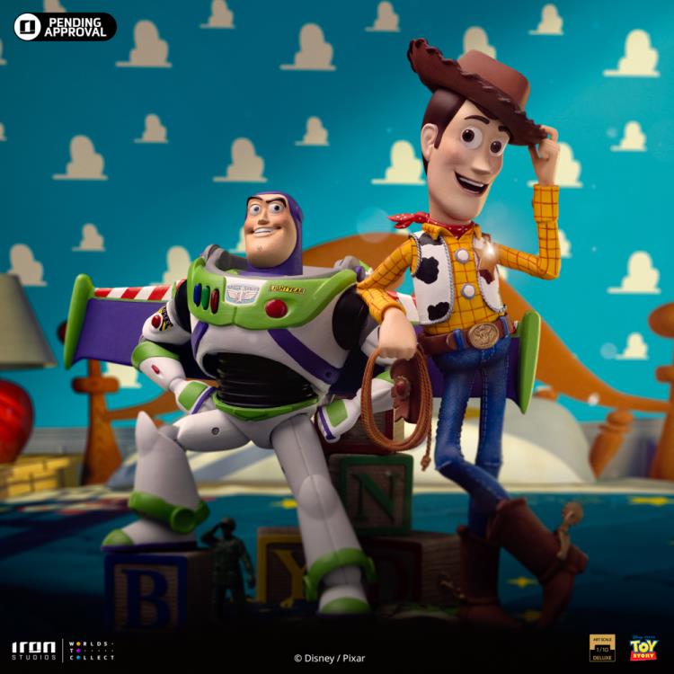 Toy Story Buzz & Woody 1/10 Deluxe Art Scale Limited Edition Statue Gallery Image 7