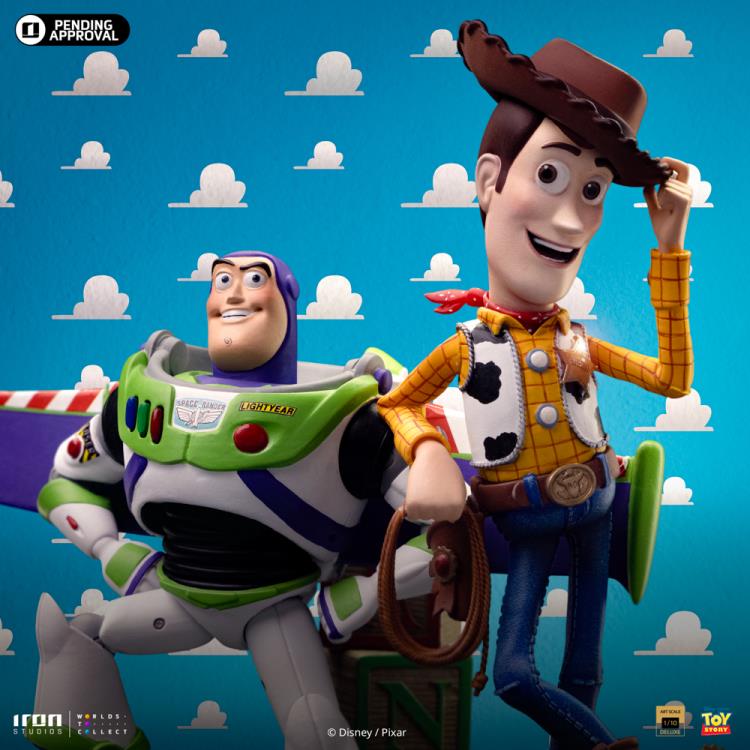 Toy Story Buzz & Woody 1/10 Deluxe Art Scale Limited Edition Statue Gallery Image 8