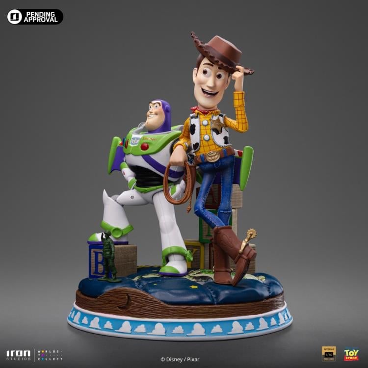 Toy Story Buzz & Woody 1/10 Deluxe Art Scale Limited Edition Statue Gallery Image 4