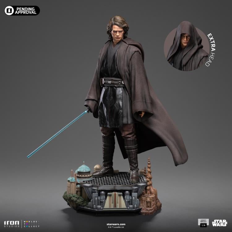 Star Wars Legacy Replica Anakin Skywalker 1/4 Scale Limited Edition Statue Gallery Image 8