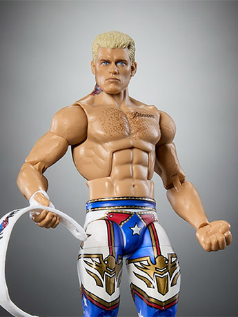 WWE Royal Rumble Elite Collection Cody Rhodes (Great Khali BAF) Gallery Image 2