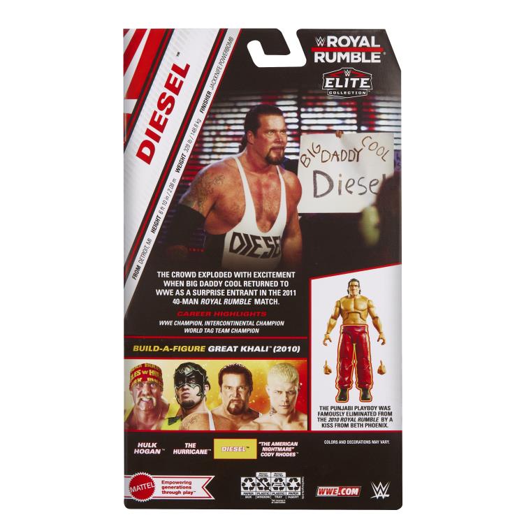 WWE Royal Rumble Elite Collection Diesel (Great Khali BAF) Gallery Image 9