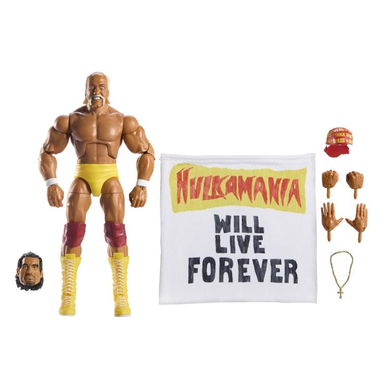 WWE Royal Rumble Elite Collection Hulk Hogan (Great Khali BAF) Gallery Image 7