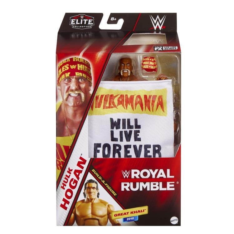 WWE Royal Rumble Elite Collection Hulk Hogan (Great Khali BAF) Gallery Image 8