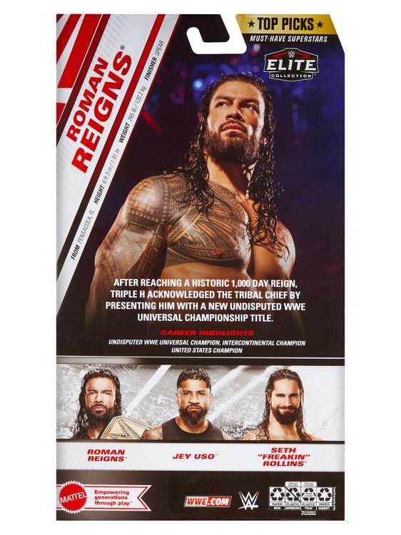 WWE Elite Collection Top Picks 2025 Roman Reigns Gallery Image 9