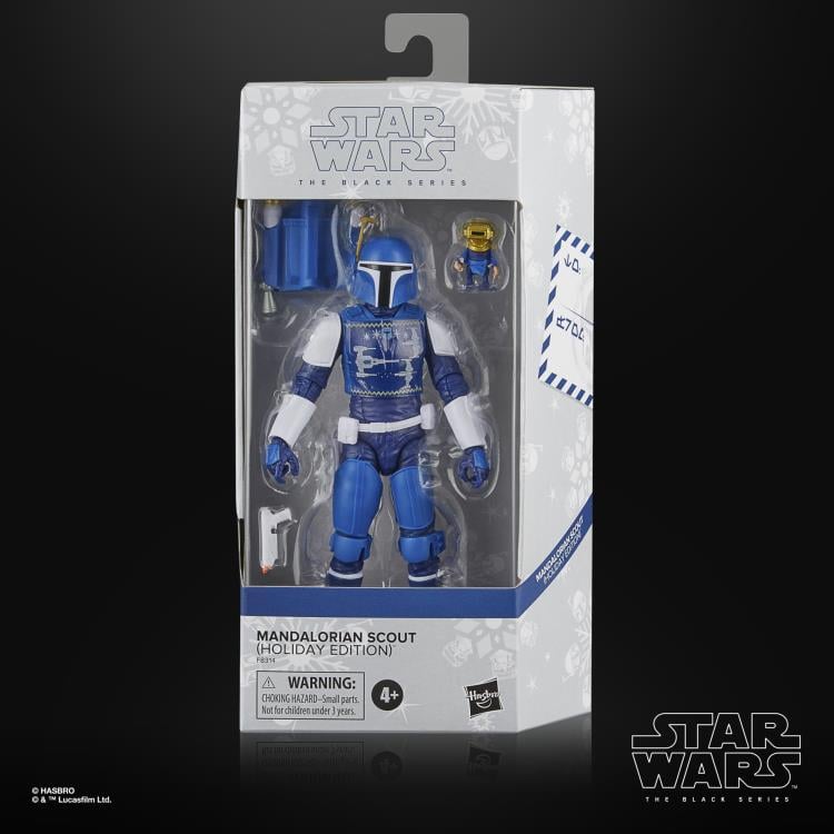 Star Wars: The Black Series 6" Mandalorian Scout (Holiday Edition) Exclusive Gallery Image 11