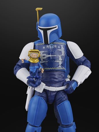 Star Wars: The Black Series 6" Mandalorian Scout (Holiday Edition) Exclusive Gallery Image 2