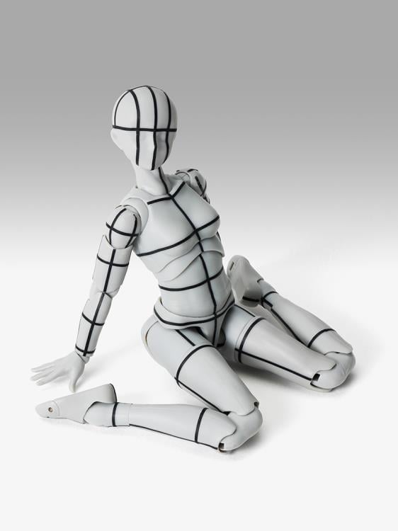 S.H.Figuarts Body-chan Sports Edition (Wireframe Gray Color Ver.) Action Figure Gallery Image 7