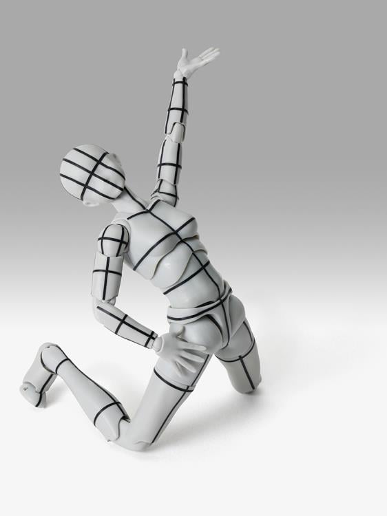 S.H.Figuarts Body-chan Sports Edition (Wireframe Gray Color Ver.) Action Figure Gallery Image 6