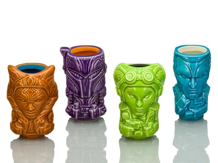 Star Wars: Ahsoka Geeki Tikis Mini Muglet Four-Pack Gallery Image 1