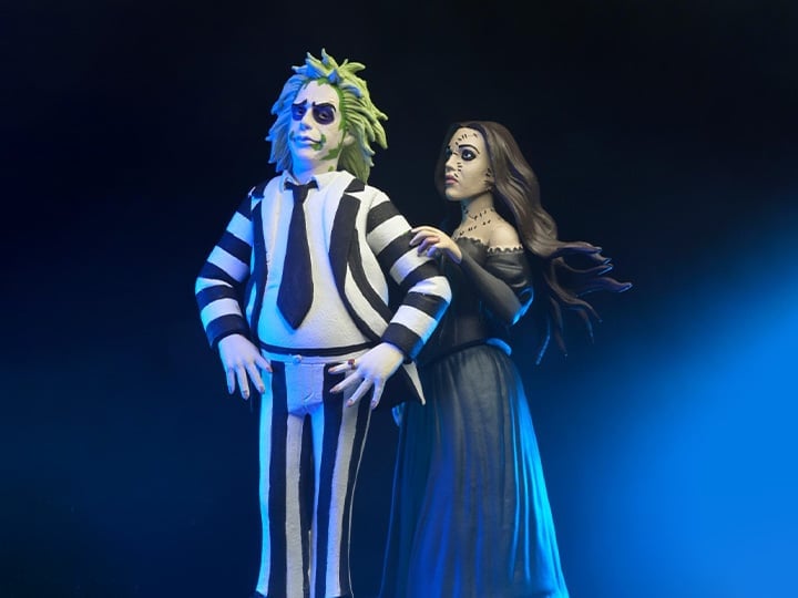 Beeltejuice Beetlejuice Toony Terrors Beetlejuice and Delores Two-Pack Gallery Image 1