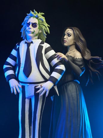 Beeltejuice Beetlejuice Toony Terrors Beetlejuice and Delores Two-Pack Gallery Image 2