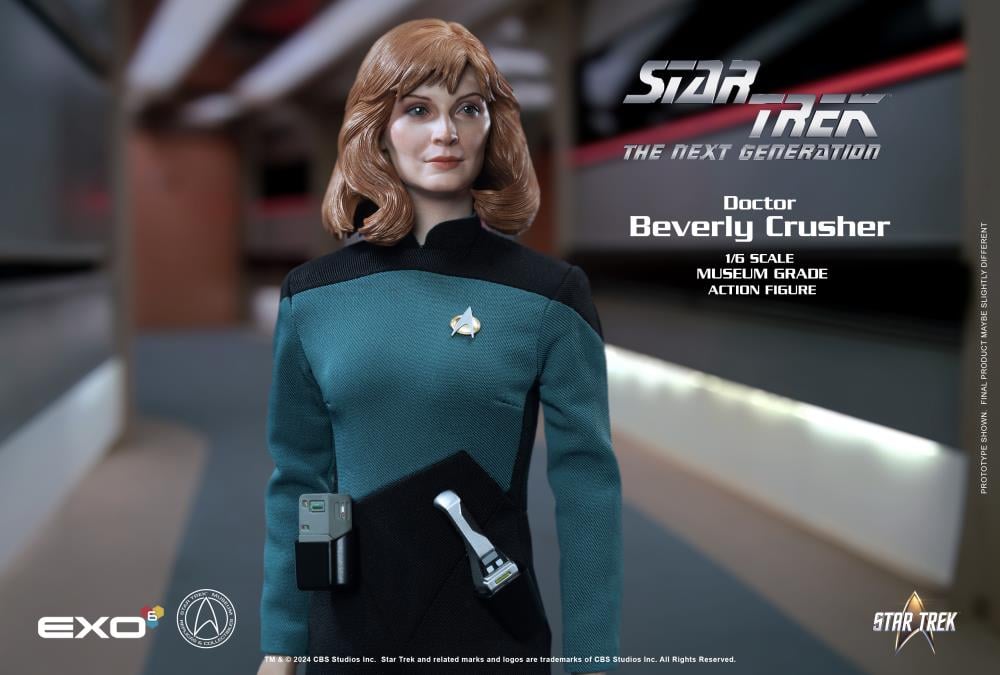 Star Trek: The Next Generation Dr. Beverly Crusher (Standard Ver.) 1/6 Scale Figure Gallery Image 12