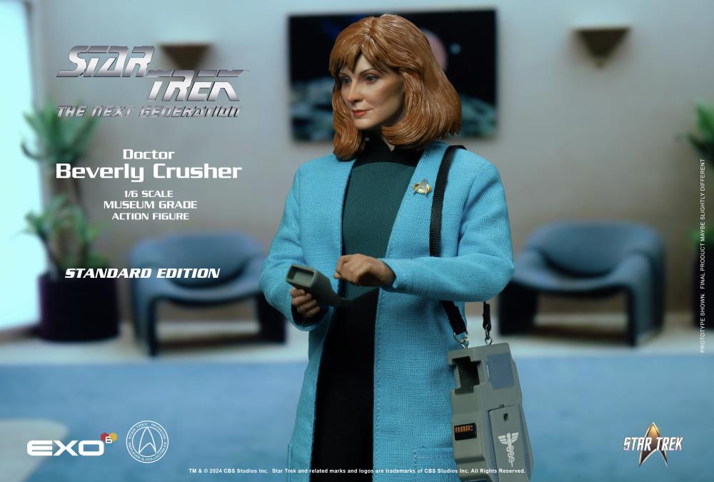Star Trek: The Next Generation Dr. Beverly Crusher (Standard Ver.) 1/6 Scale Figure Gallery Image 5
