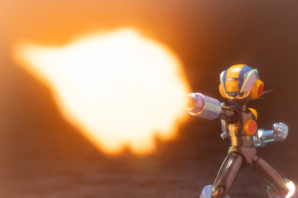 Mega Man Battle Network Mega Man.EXE (Premium Charge Shot Ver.) Model Kit Gallery Image 13