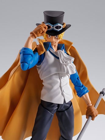 One Piece S.H.Figuarts Sabo (Revolutionary Army Chief of Staff) Action Figure Gallery Image 2