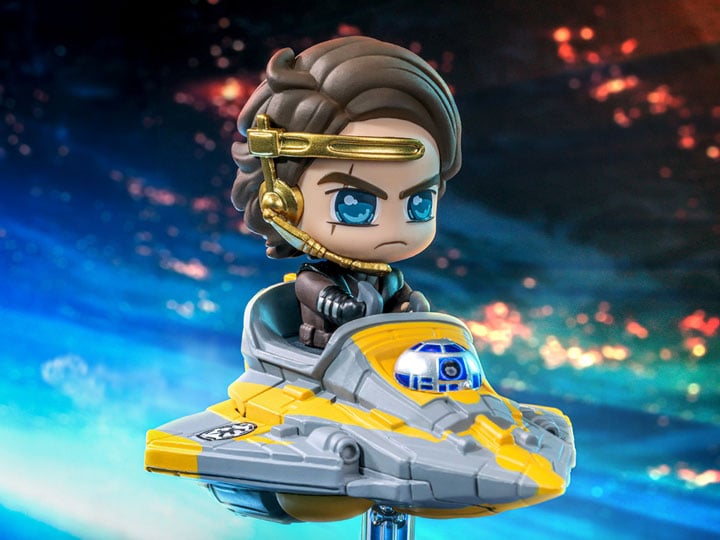 Star Wars Cosbi #37 Anakin Skywalker with Jedi Starfighter (Delta-7B) Gallery Image 1