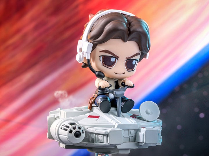Star Wars Cosbi #39 Han Solo with Millennium Falcon Gallery Image 1
