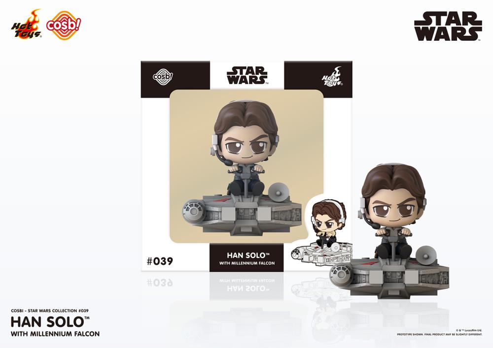 Star Wars Cosbi #39 Han Solo with Millennium Falcon Gallery Image 4