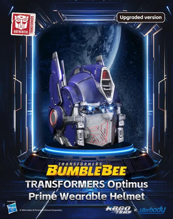 Transformers: Bumblebee Optimus Prime Wearable Electronic Helmet (Upgraded Ver.) Gallery Image 3