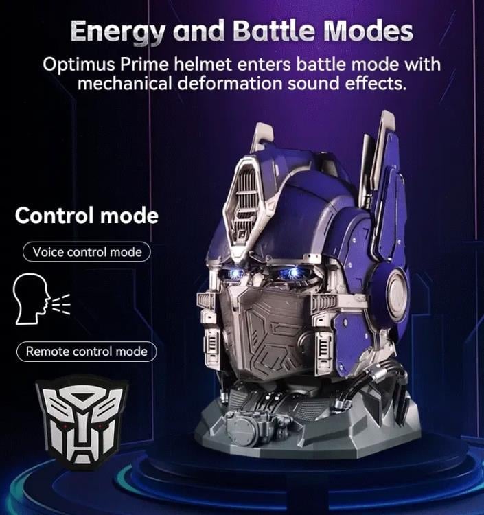 Transformers: Bumblebee Optimus Prime Wearable Electronic Helmet (Upgraded Ver.) Gallery Image 7