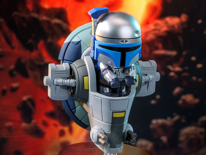 Star Wars Cosbi #41 Jango Fett with Starship Gallery Image 1