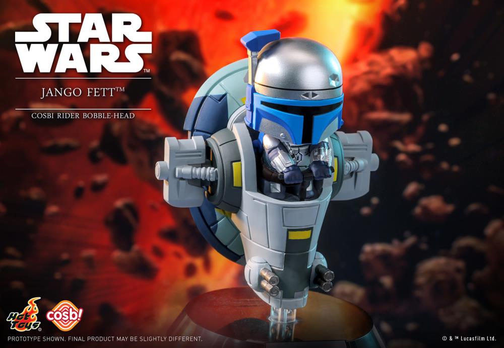 Star Wars Cosbi #41 Jango Fett with Starship Gallery Image 3