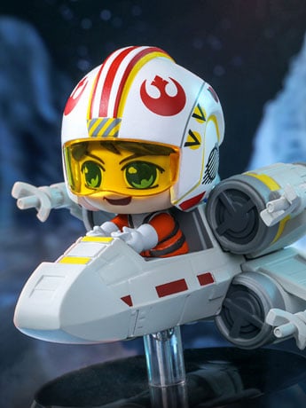 Star Wars Cosbi #42 Luke Skywalker with X-Wing Gallery Image 2