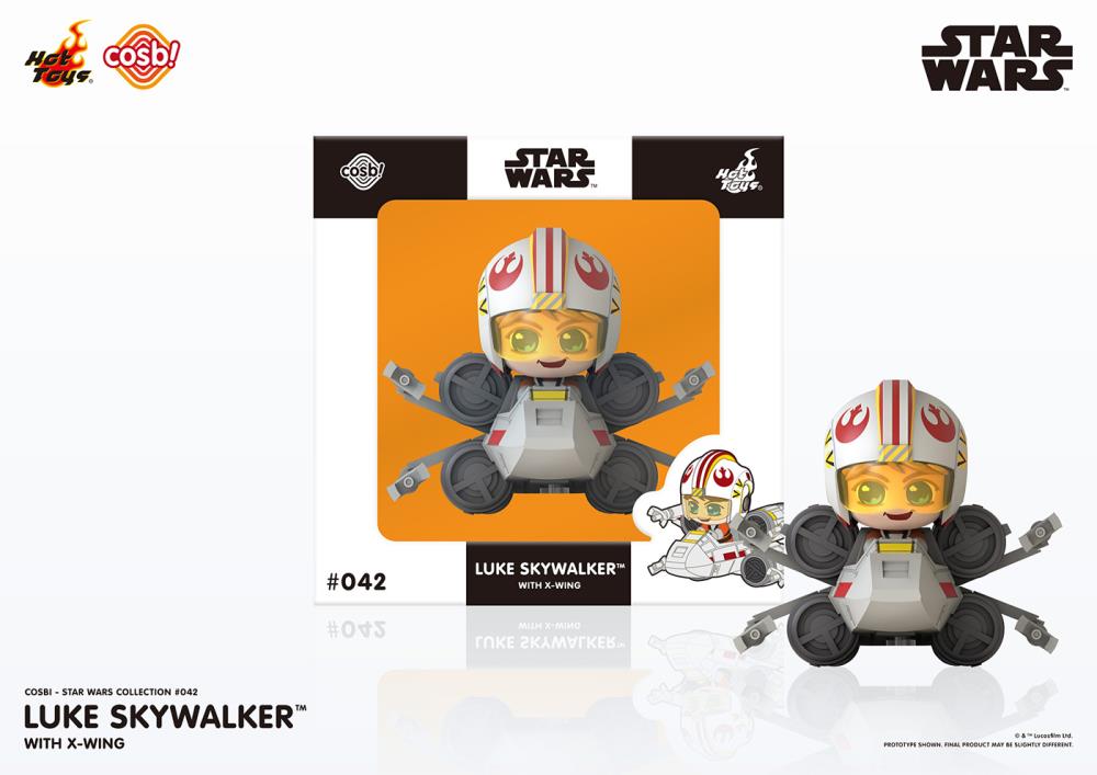 Star Wars Cosbi #42 Luke Skywalker with X-Wing Gallery Image 4