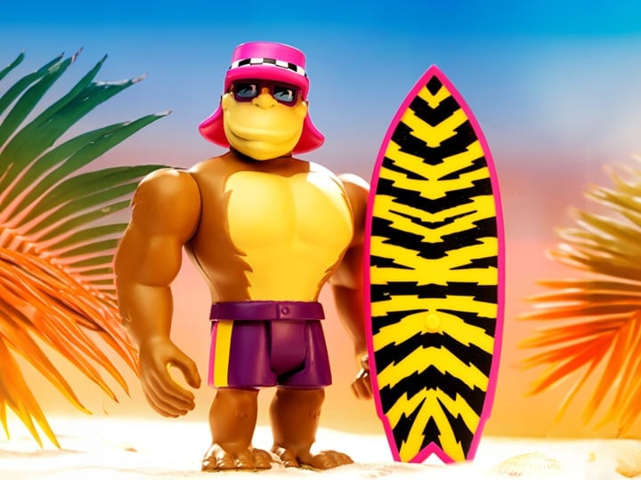 Thrilla Krew ReAction Thrilla Gorilla Action Figure Gallery Image 1