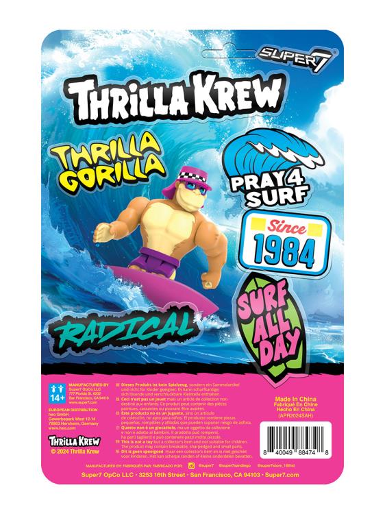 Thrilla Krew ReAction Thrilla Gorilla Action Figure Gallery Image 6