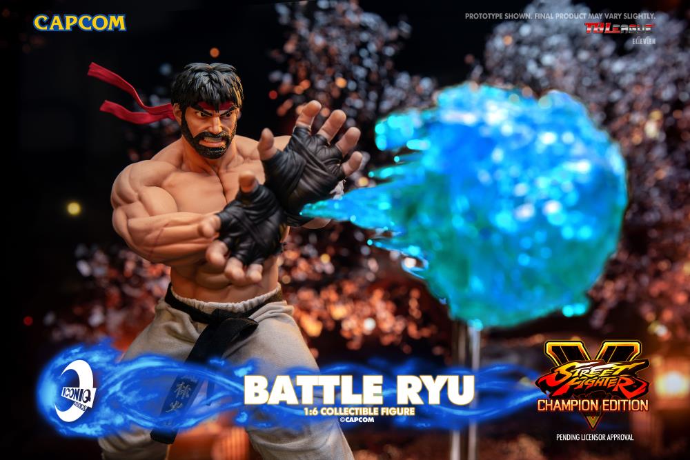 Street Fighter V: Champion Edition Iconiq Gaming Series Battle Ryu 1/6 Scale Limited Edition Collectible Figure Gallery Image 21