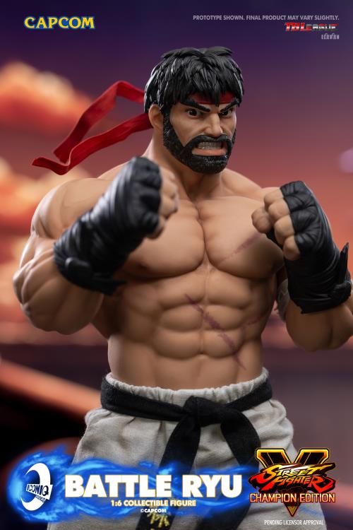 Street Fighter V: Champion Edition Iconiq Gaming Series Battle Ryu 1/6 Scale Limited Edition Collectible Figure Gallery Image 27